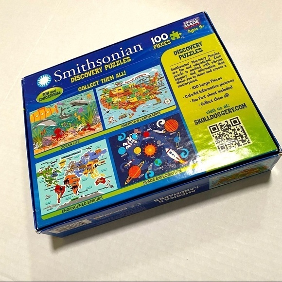 Smithsonian Discovery Jigsaw Puzzle American Landmarks - Picture 2 of 3